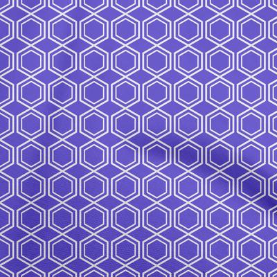 Cotton Flex Dark Purple Fabric Geometrical Craft Projects Decor Fabric Printed By The Yard 40 Inch