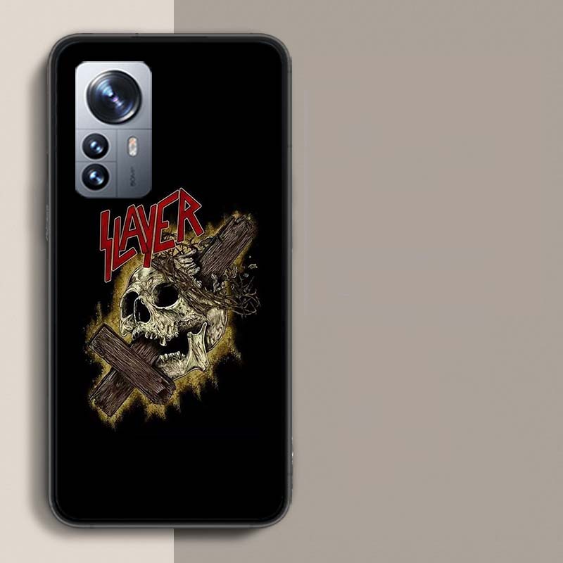 Slayer Heavy Metal Rock Band Phone Case For Xiaomi Mi 13 12T Poco F7 Pro 14 Ultra 15 Pro 12X 12 9 8 Lite 5G 11T 11i 10 10T Pr