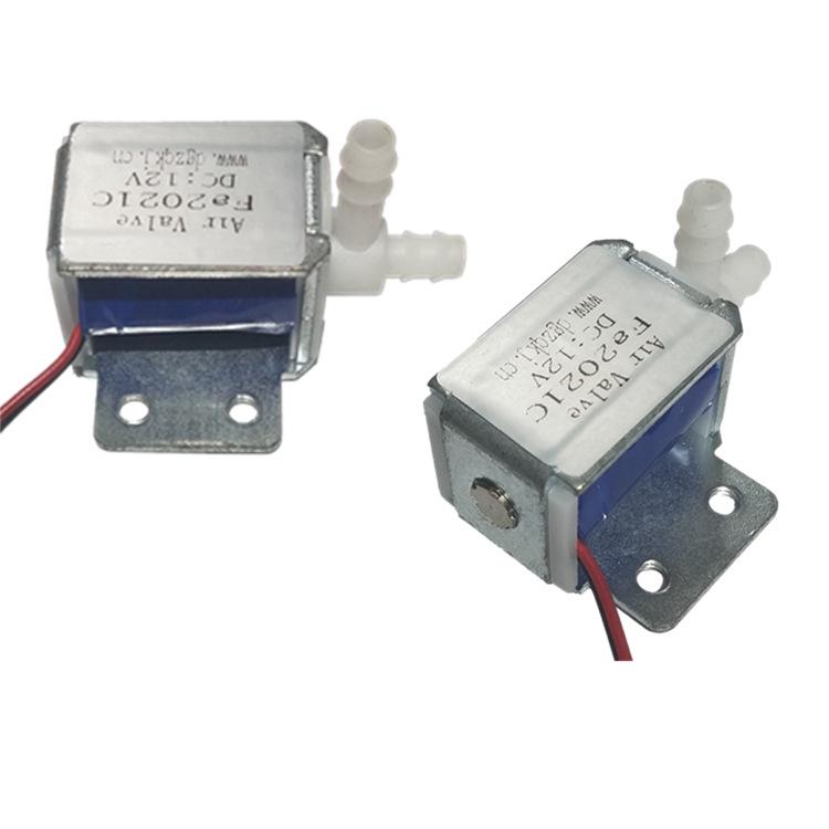 Miniature Solenoid Valve, Normally Closed, 6V/12V/24V DC for Air Systems