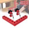 3 Pcs Aluminum Zinc Zinc Alloy Positioning Clip Fixed Corner Clamping Tools Metal Clamps  Woodworking