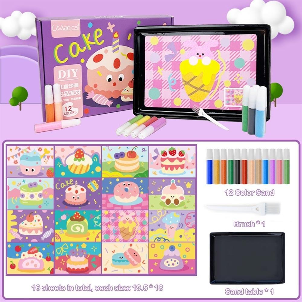 DIY Sand Art Pictures Art Pictures Sand Painting Crafts New Kids Handicrafts