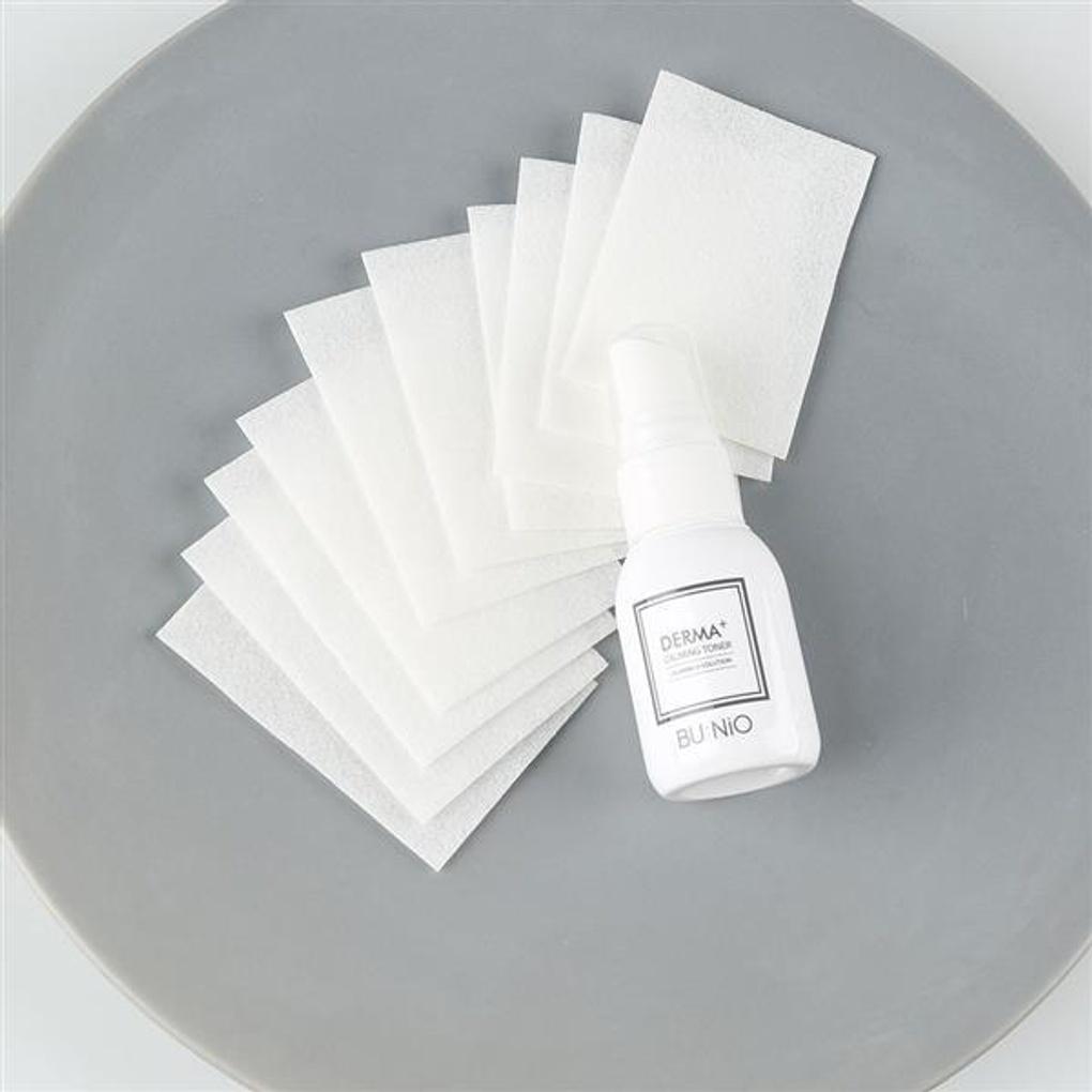 Viewnio Half-Adhesive Cotton Pads (For Toner Packs) 120px X 10