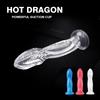 Kiss Of Dragon Riesiger blauer Penis, kraftvoller Orgasmus, erotische Werkzeuge mit Saugnapf, Analsexspielzeug, fortgeschrittener Spieler, realistischer Drachendildo