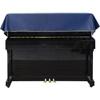 MOOSON Original Design Upright Digital Piano Full Thick Navy A simple and versatile dustproof cover with a minimalist 88-Key Cover, Surface, Blue.