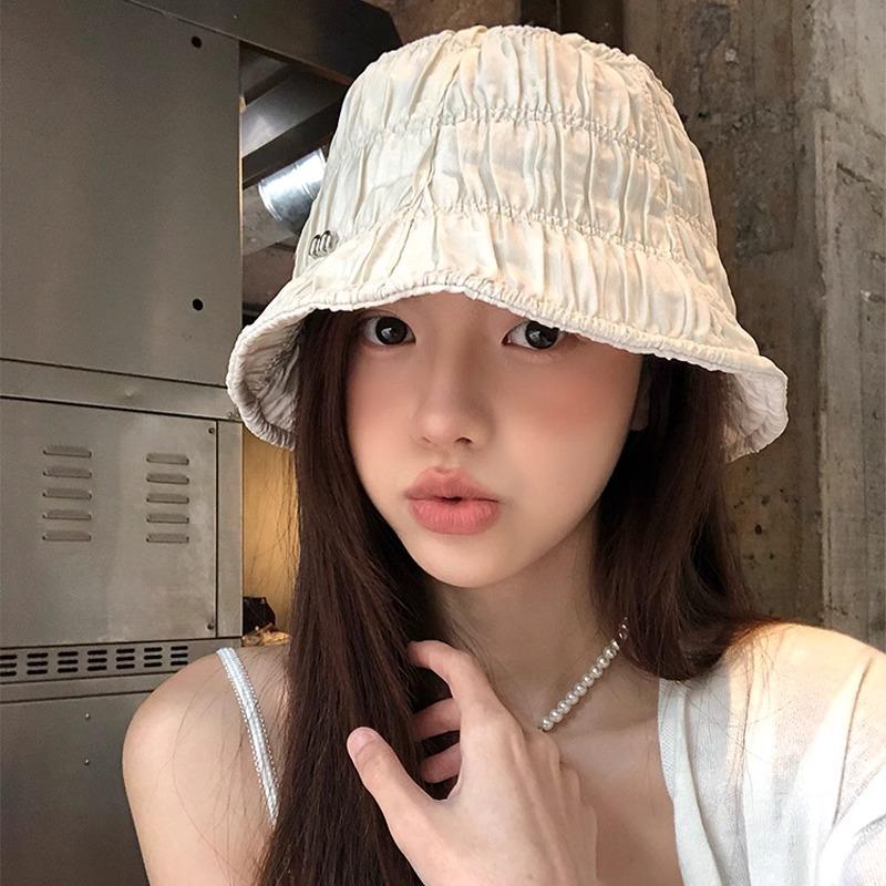 Faltbarer Fischerhut Kinder Sommer faltbarer Sonnenschutz Einfacher Beckenhut Dünner atmungsaktiver Sonnenhut Bucket Hat