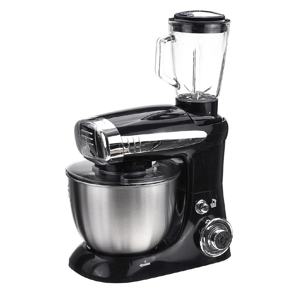 1000W 220V 6 Speed Stand Mixer Multifunctional Electric Food-Blender Mixer Meat Grinder Food Processor Kitchen Cooking