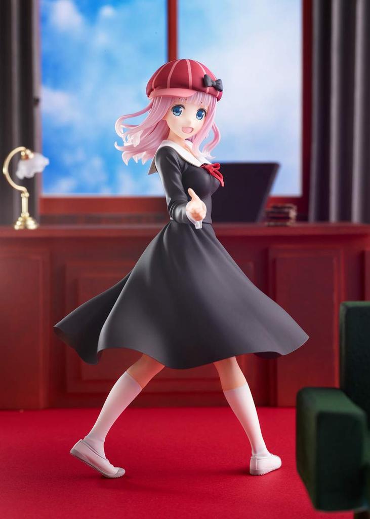 Wave Dream Tech Love Is War The War of Love and Brains Chika Chika Fujiwara Scale PVC Complete Figure DT170 Kaguya-sama - Geniuses' - 1/7 Pre-painted