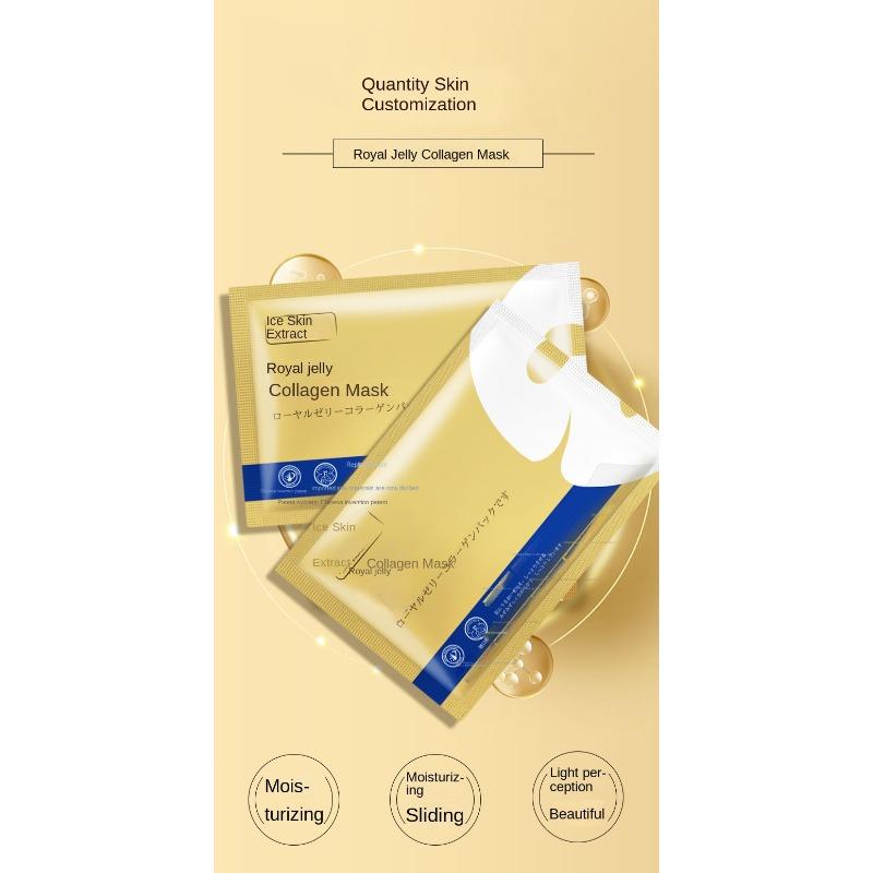 Royal Jelly Collagen Mask Moisturizing Moisturizing Refreshing Tight Patch Mask