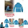 Miękki Wygodny Zestaw Bluza z Kapturem i Długie Spodnie Stranger Things 4 dla Dzieci Chłopców i Dziewcząt