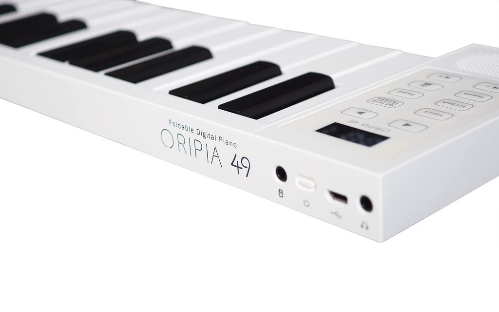 TAHORNG ORIPIA49 Lesson Ideas ORIPIA Piano Stickers ORIPIA49 White OP49 ORIPIA PIANO STICKERS Tahorn Folding Digital Piano Musica Nova Ongaku No