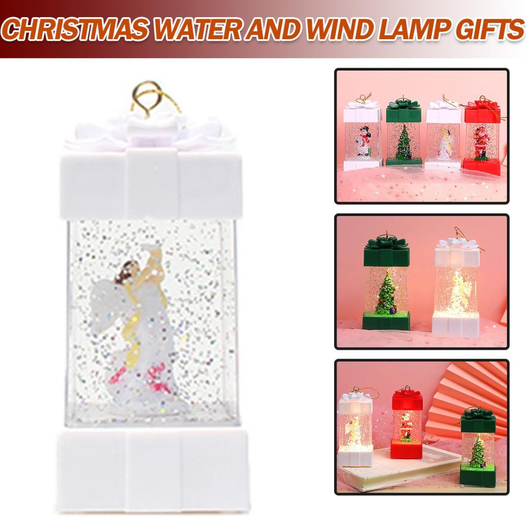 

PDTO Рождественские декоративные светодиодные ночные огни ветра Фонари Подвесной светильник Домашний орнамент