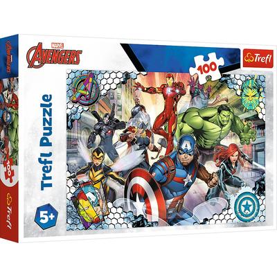 PUZZLE 100 SŁAWNI AVENGERSI 16454