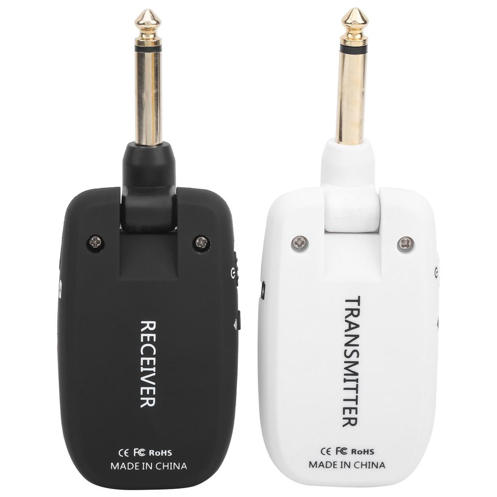EC‑10 Bezdrátový kytarový audio vysílač Systém Příslušenství 2,4 GHz 6,35 mm 24bit 48 kHz