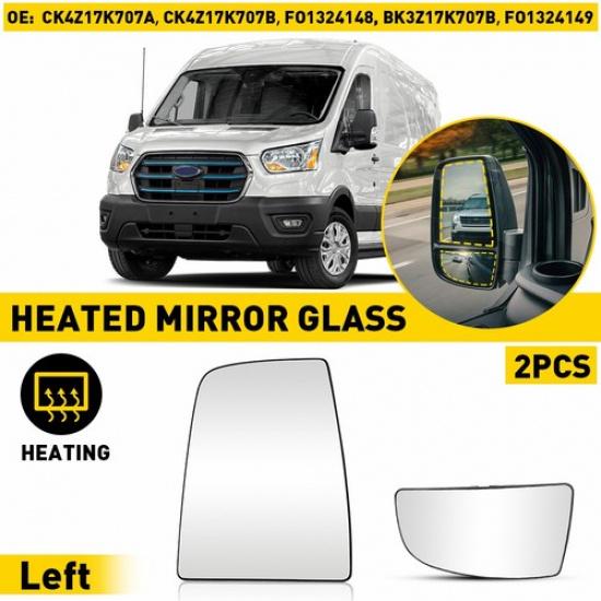 Mirror Glass Lower Convex Driver Side LH For Ford Transit 150 250 350 2015-