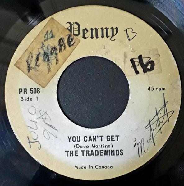 

7inch Record TRADE WINDS You Cant Get PR508 Penny Canada Reggae Ska Dub Used