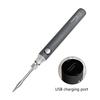 USB Electric Soldering Iron Output Power 8-10W, Adjustable Temperature 330-450℃, Programmable, OLED Display