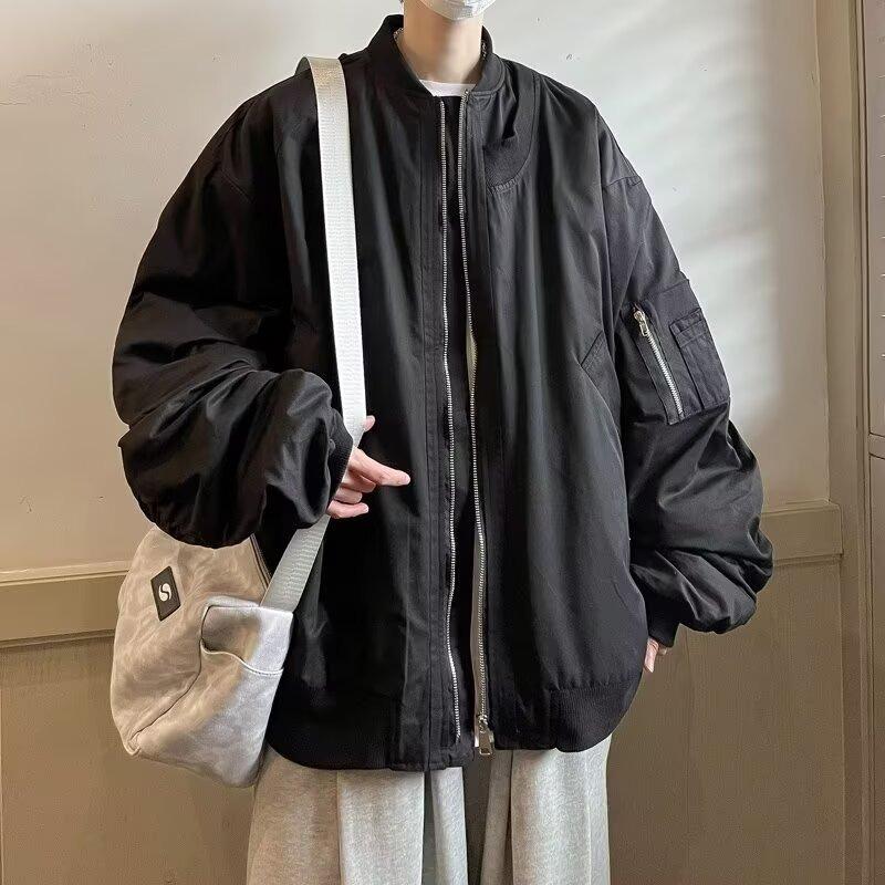 Cleanfit Vintage Fliegerjacke Herren S Lässiger Baseballmantel