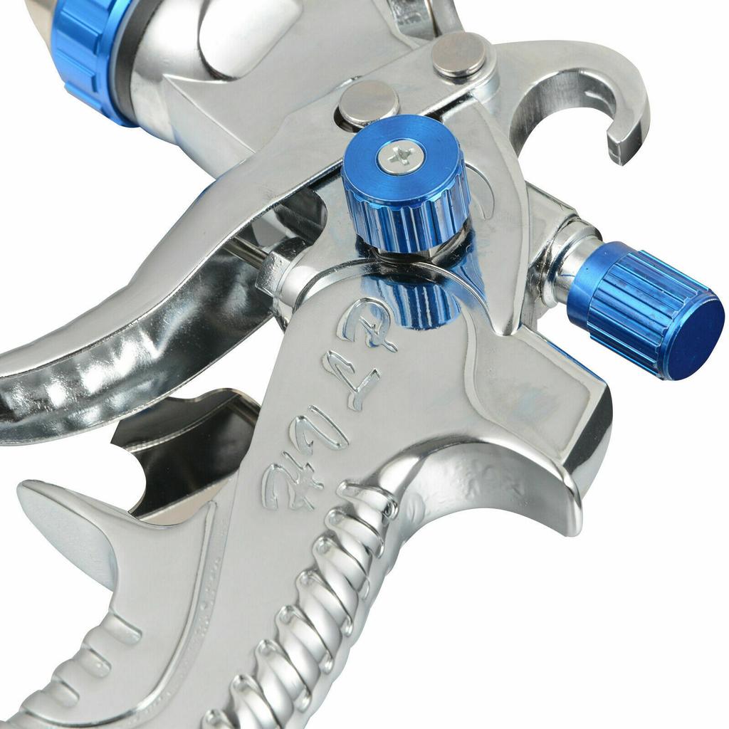 600CC Cup Car Vehicle HVLP Kit spruzzatore vernice Regolatore aria Alimentazione a gravità 3 ugelli