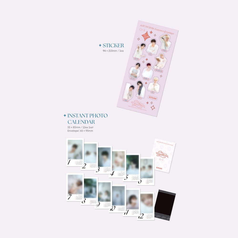 Pre-order &TEAM 2026 Season's Greetings In a Daydream & Weverse POB