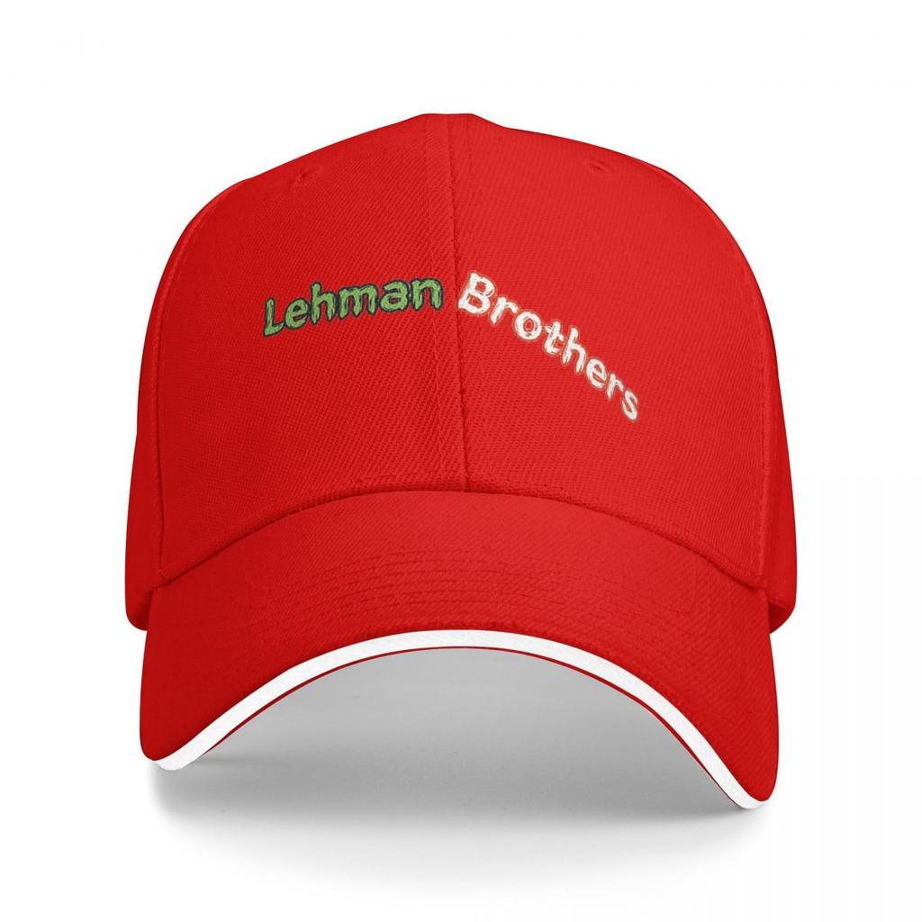 Unisex Baseball Hats Lehman Brothers Logo Outdoor Streetwear Summer Sports Baseball Caps Hip Hop Cap Casquette Hats