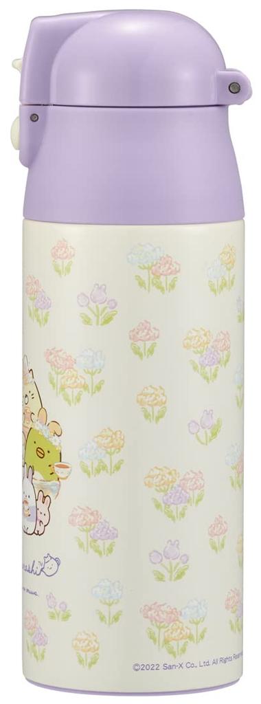 Skater Sumikkogurashi Rabbit Garden Isolierter Edelstahl-Wasserbecher, 360ml, Flasche, SDPC4-A