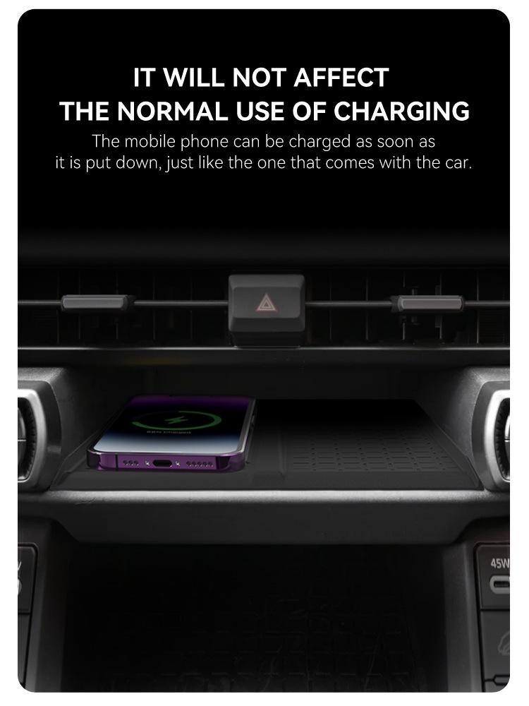 Toyota Wildlander/RAV4 Wireless Charging Silicone Anti-Slip & Dustproof Mat - Fits 26 Models