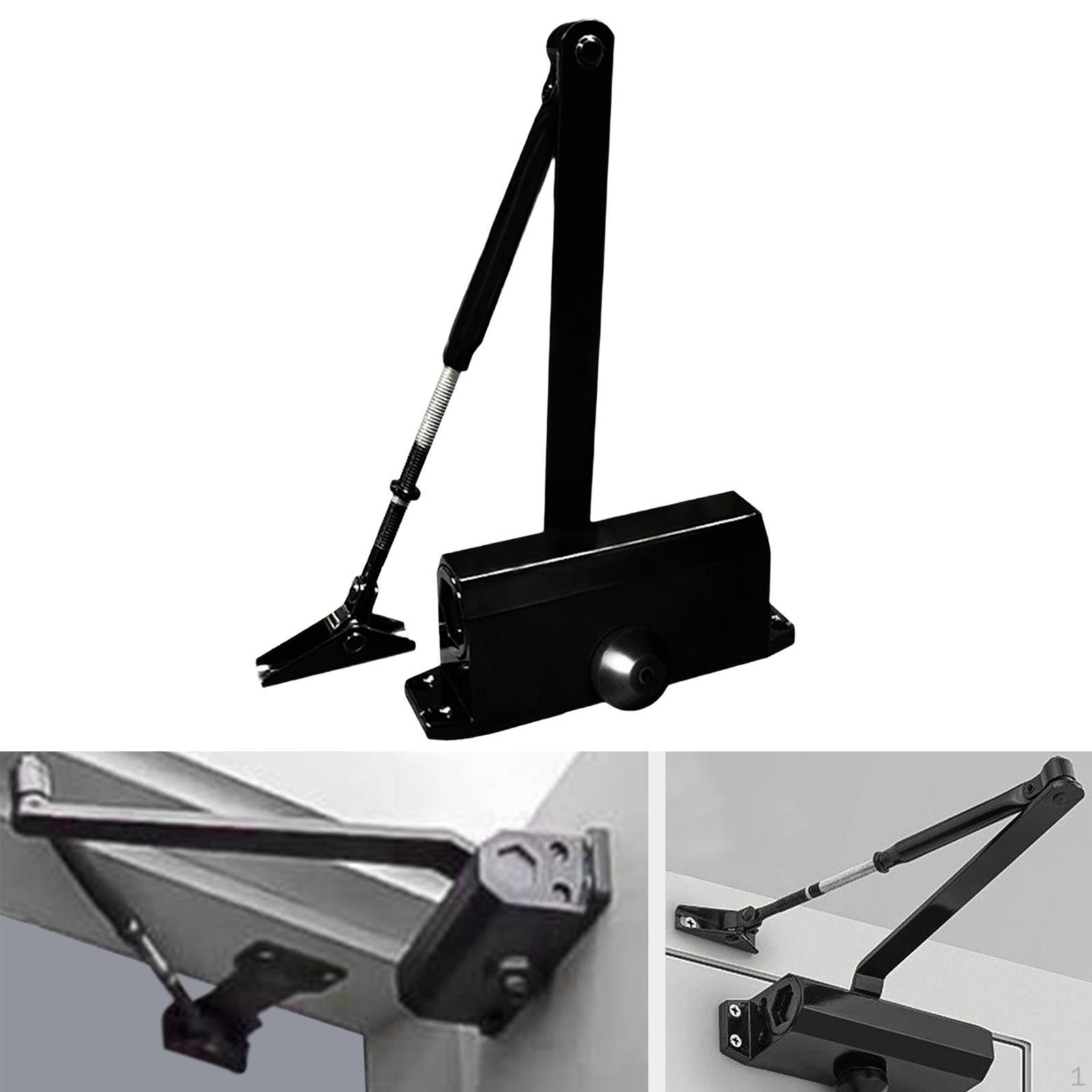 

Automatic Door Closer Hardware Equipment Replace Aluminum Professional Hydraulic Heavy Duty No Position