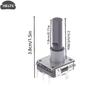 2 Stück Metall EC16 Drehencoder 12 Positionen 12 Impulse 25mm Welle Hohe Präzision Für Audio-Geräte DIY Elektronik-Projekte