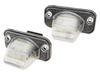 VW T4 90-03 LED License Plate Lights 2 Pcs Set