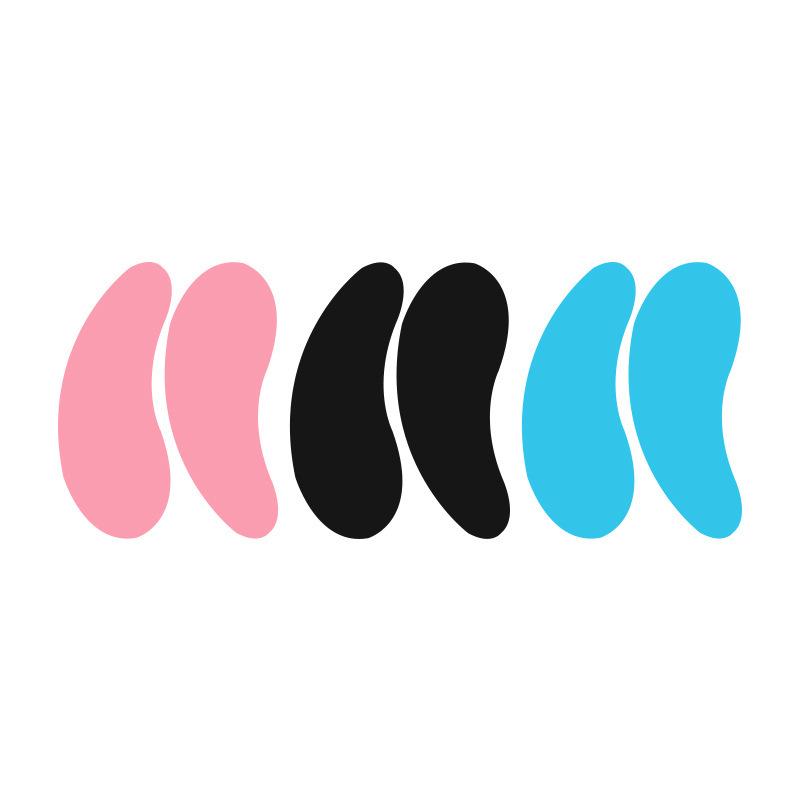 Reusable Silicone Eye & Neck Patches – Washable Beauty Pads for Smooth Skin Appearance, Multi-Color Set, Gentle & Eco-Friendly