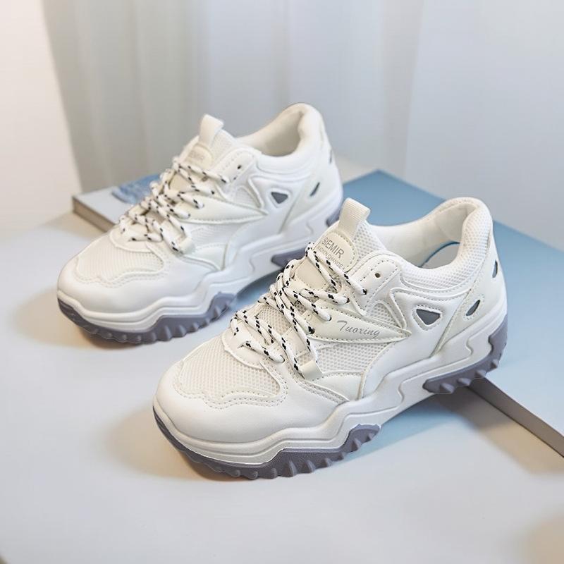 

Versatile dad shoes women s summer 2025 new Korean version of student sports and leisure shoes women s ins thick-soled heightening shoes 35