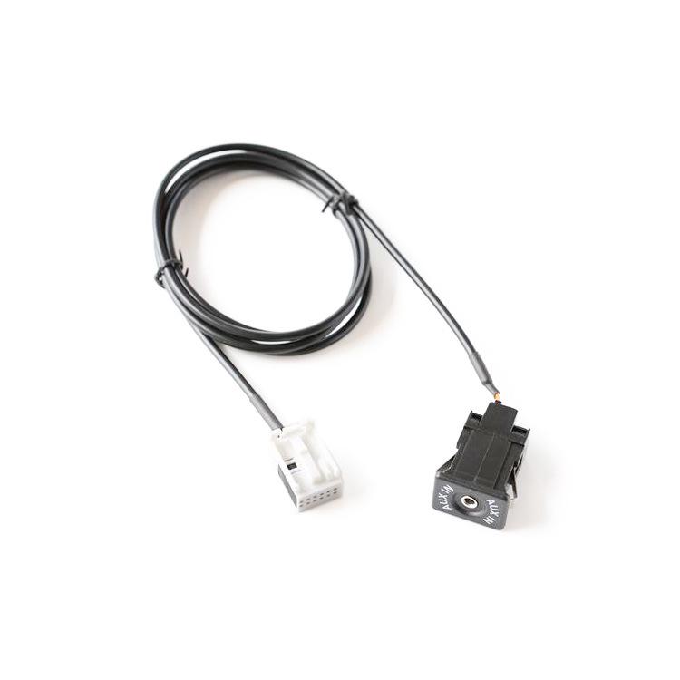 Aux Audio Cable for Volkswagen RCD510/RCD310/RCD300, Golf 6, Sagitar, Skoda Octavia
