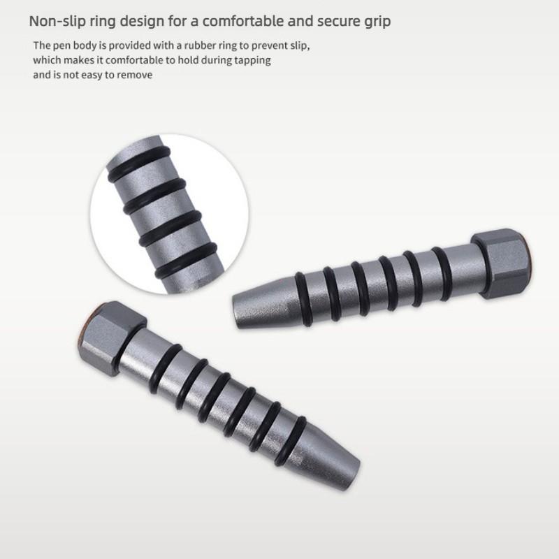 Small Dent Remover Aluminum Alloy Dent Repair Leveling Pen With Storage Box Knockdown-Tips Tools Professional Auto Repair Tool