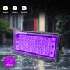 UV Black Light 50W LED Flood Light Waterproof Glowing In The Dark Safe Ultraviolet Lamp for Stage