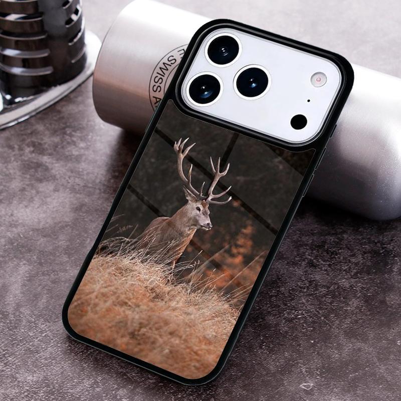 

Stag Male Reindeer Nature Phone Case For iPhone 17,16e,15,14,13,12,11,Mini,Pro,MAX soft Silicone Cover iPhone 13