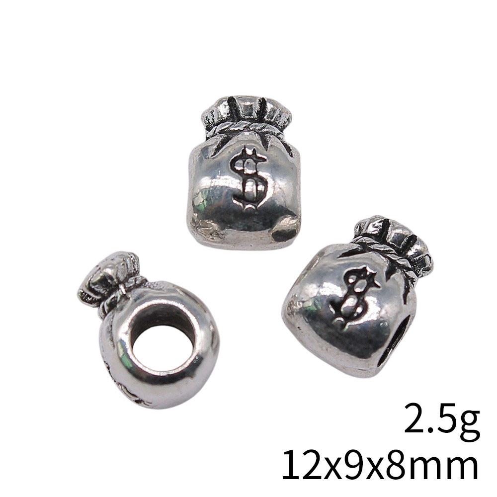 Beads Pendant Jewelry Materials Character Love Big Hole Beads Loose Spacer Accessories Parts Jewellery Making