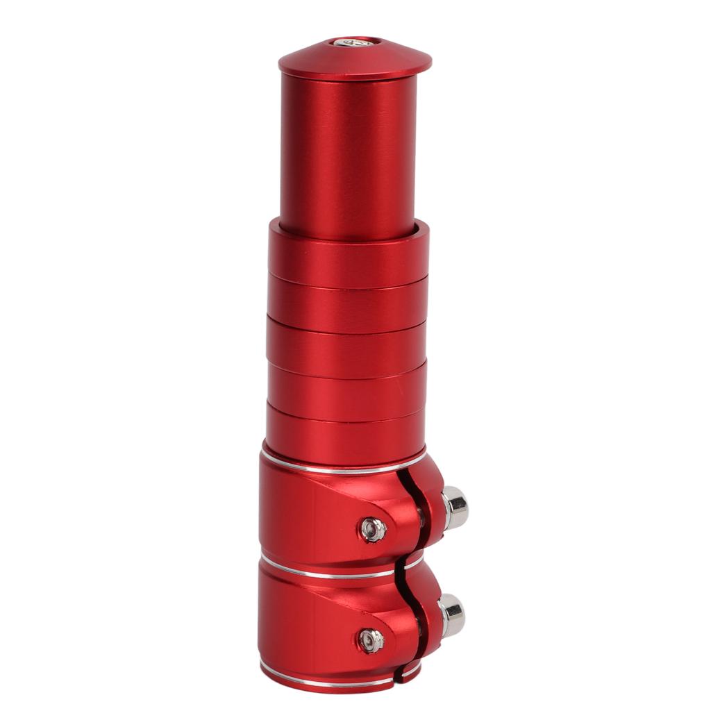 Riser de Potence de Vélo Confortable Sûr Meilleure Expérience de Pilotage Accessoire de Vélo pour Cyclistes Longue DistanceRouge