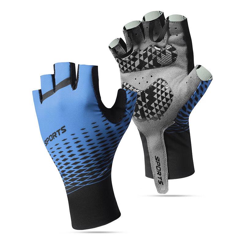 LiShi Summer Half-Finger Shock-Absorbing Cycling Gloves