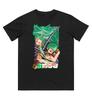 Anime One Piece Zoro Printed Pure Cotton Tshirt for Men and Women SpringSummer New Collection Fashion Short Sleeved Shirt
