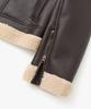 Cofwi Contour Warm Shearling Jacket Brown