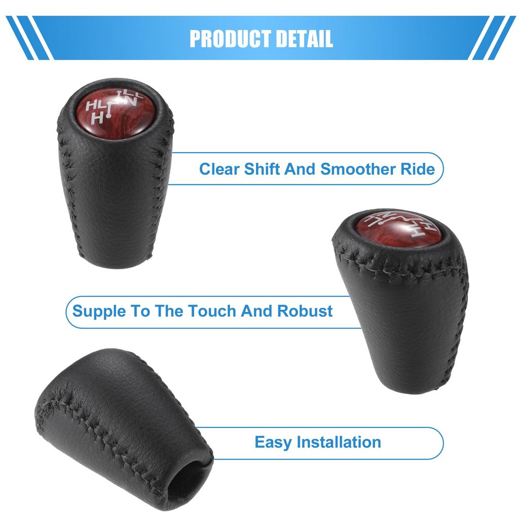 ACROPIX Toyota 4-Speed Automatic Transmission Shift Knob Fits Prado 120 2003-2009 - Set of 2