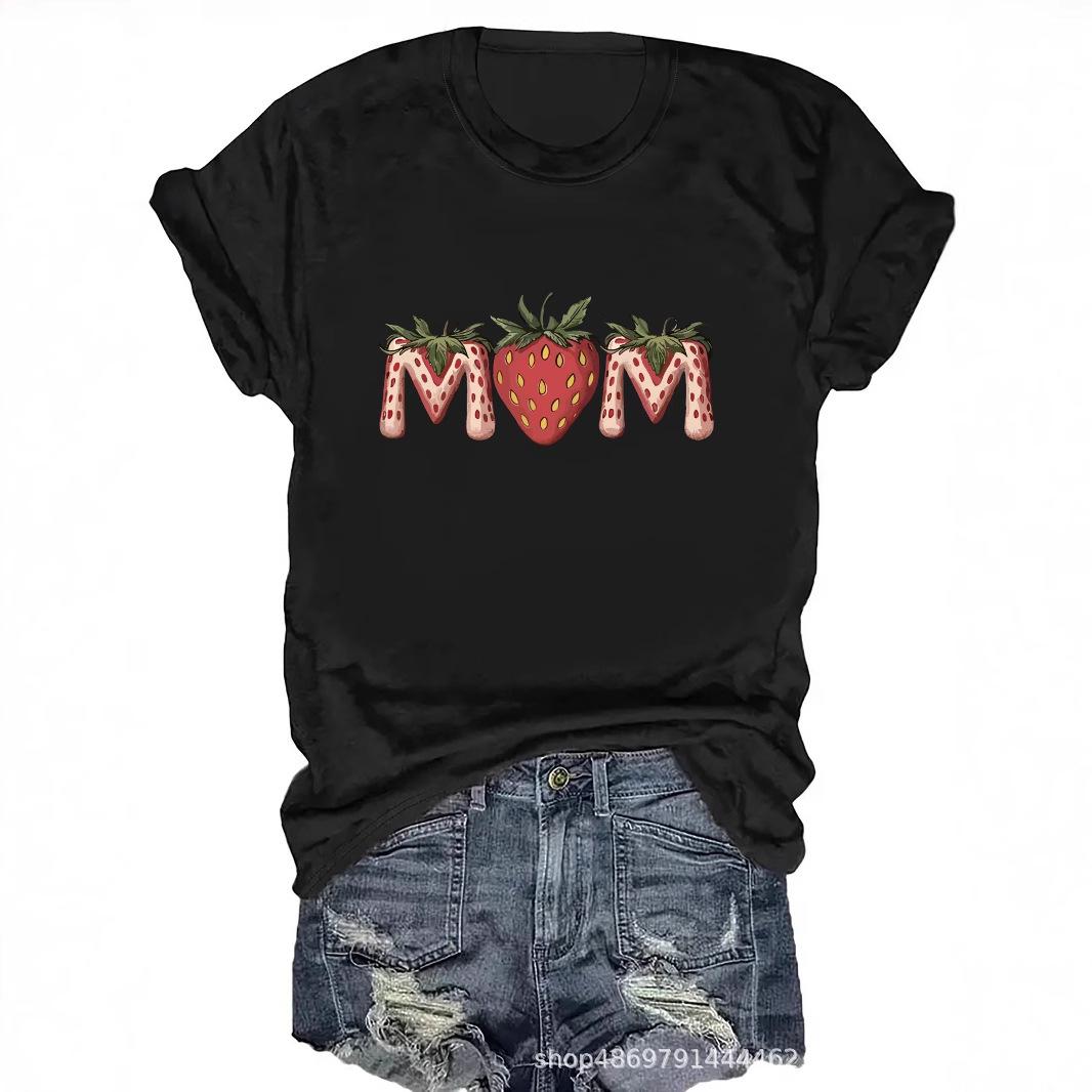 

Women s Fashion Round Neck T-Shirt for Cross-Border Trade XL
