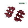 MOC 5PCS 30134 Special 3-Story Staircase Building Blocks Kit House Straight Open Chair Bricks Particle DIY Playthings Children Presents