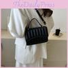 Stylish Pu Leather Small Square Crossbody Bag For Women Perfect For Street Fashion