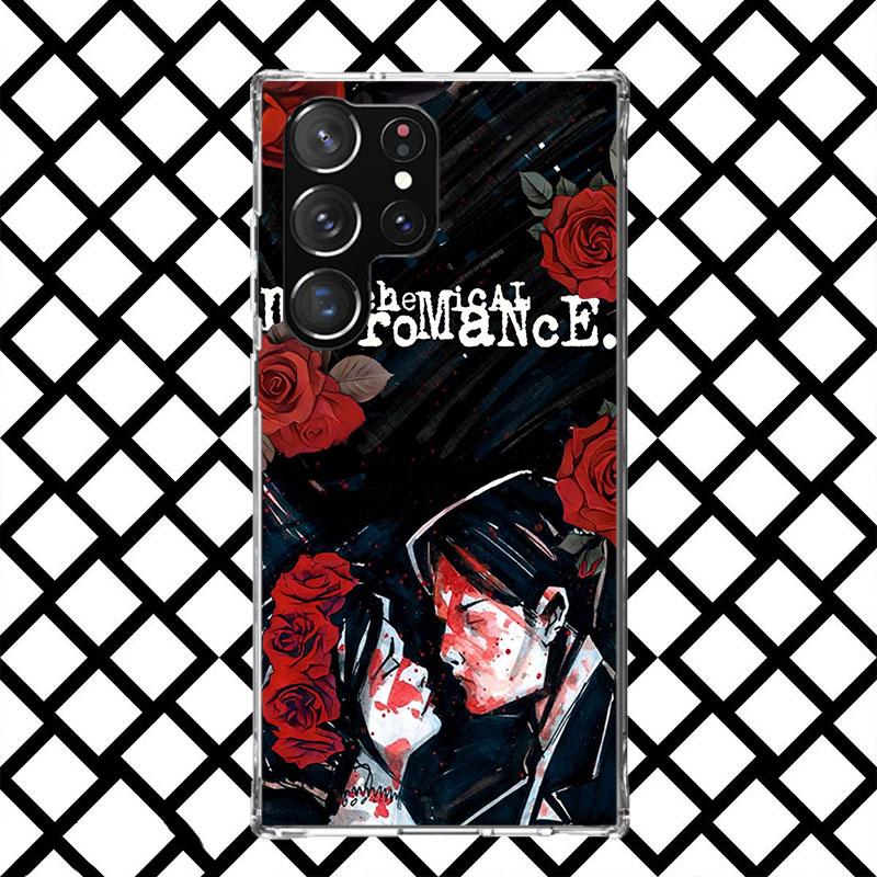 My Chemical Romance MCR Phone Case for Samsung Galaxy S26 S25 Edge S24 S23 Ultra S22 Plus S21 FE S20 + Soft Cover Print Fundas G