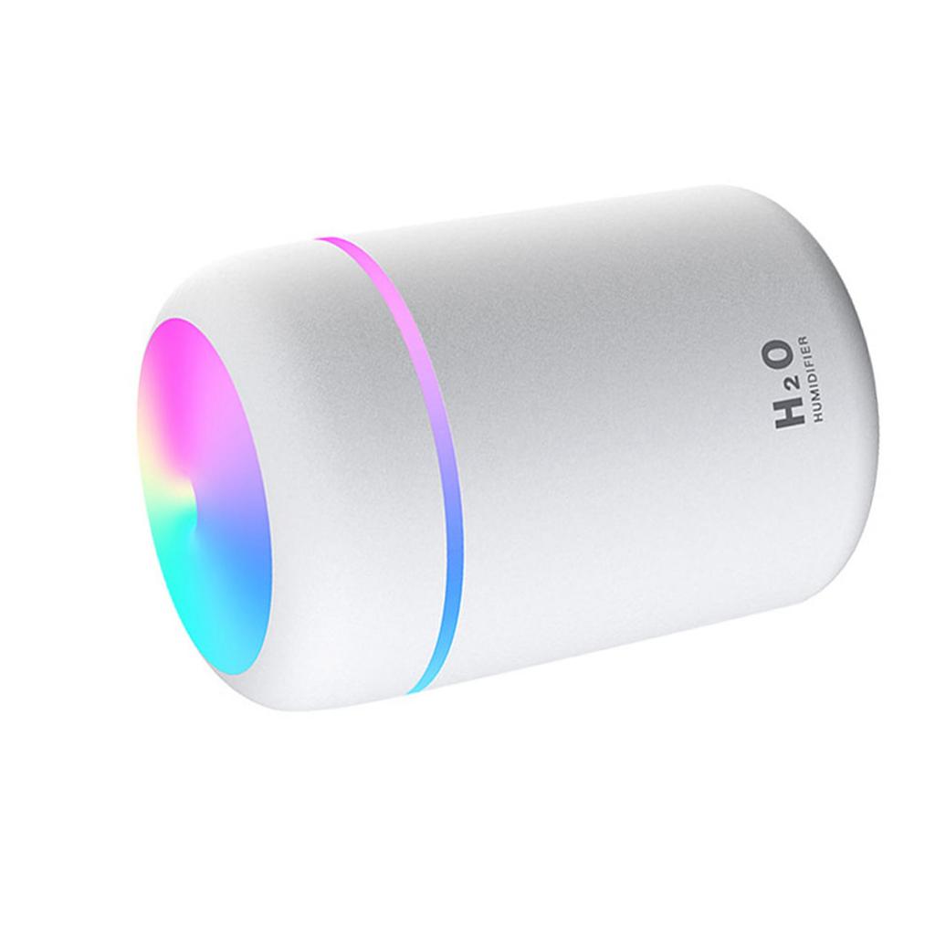 Colorful USB Air Humidifier with 7 Color LED Light for Car Home
