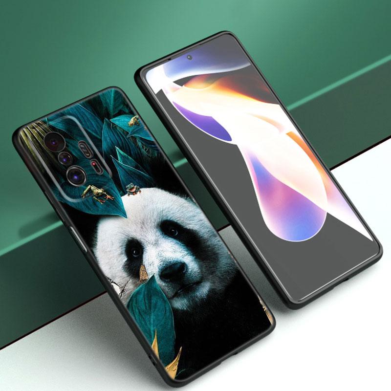 Animal Fox Wolf Flowers Phone Case For Xiaomi Mi A2 8 9 SE Note 10 10T 11 12 Lite 9T 11T 12S 12T Pro A3 6X 12X TPU Black Cover