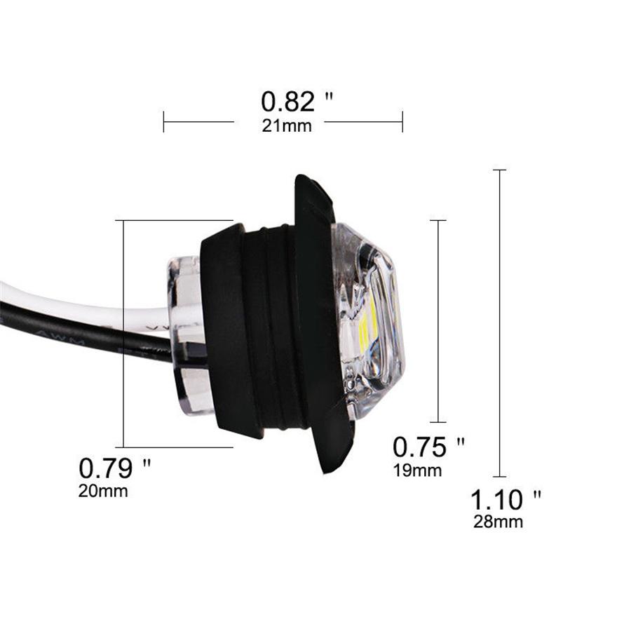 Universal For any Trailers, Trucks, Rvs, Utes, Utvs, Boat, Caravans to Improve Both the Safety and the Style