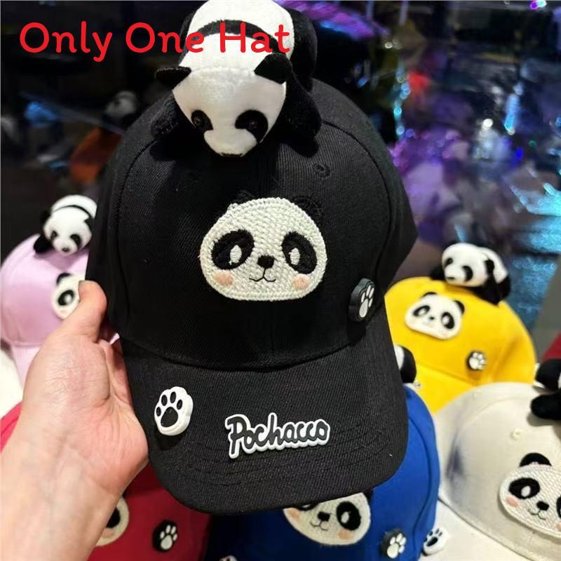 Panda Animal Child Baseball Cap With Sun Protection For Kids And Toddlers
