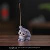 Creative Cute Kitten Incense Insert Ornament Household Indoor Incense Tray Incense Holder Incense Burner Tea Table Tea Pet Line Incense Burner